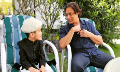 Cricket Legend Meets YouTube Star: Shoaib Akhtar Charms Pakistan's Youngest Vlogger Shiraz